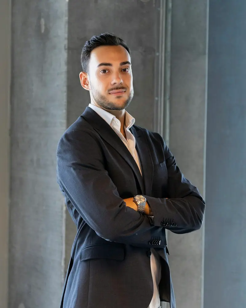 Retrato de Andrés Ruiz, socio director de Hito Asesores, foto de ejemplo
